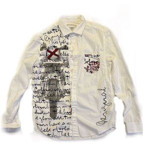 Desigual Embroidered Long Sleeve Shirt